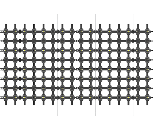 P50-3024點光源網格屏